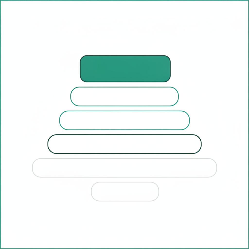 Hierarchia stacku mobile w CV: framework, platformy i publikacja w sklepie jako rdzeń nad fold